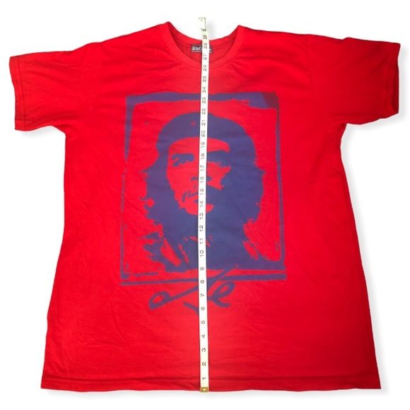 RED ERNESTO "CHE" GUEVARA T-SHIRT - Picture 4 of 10